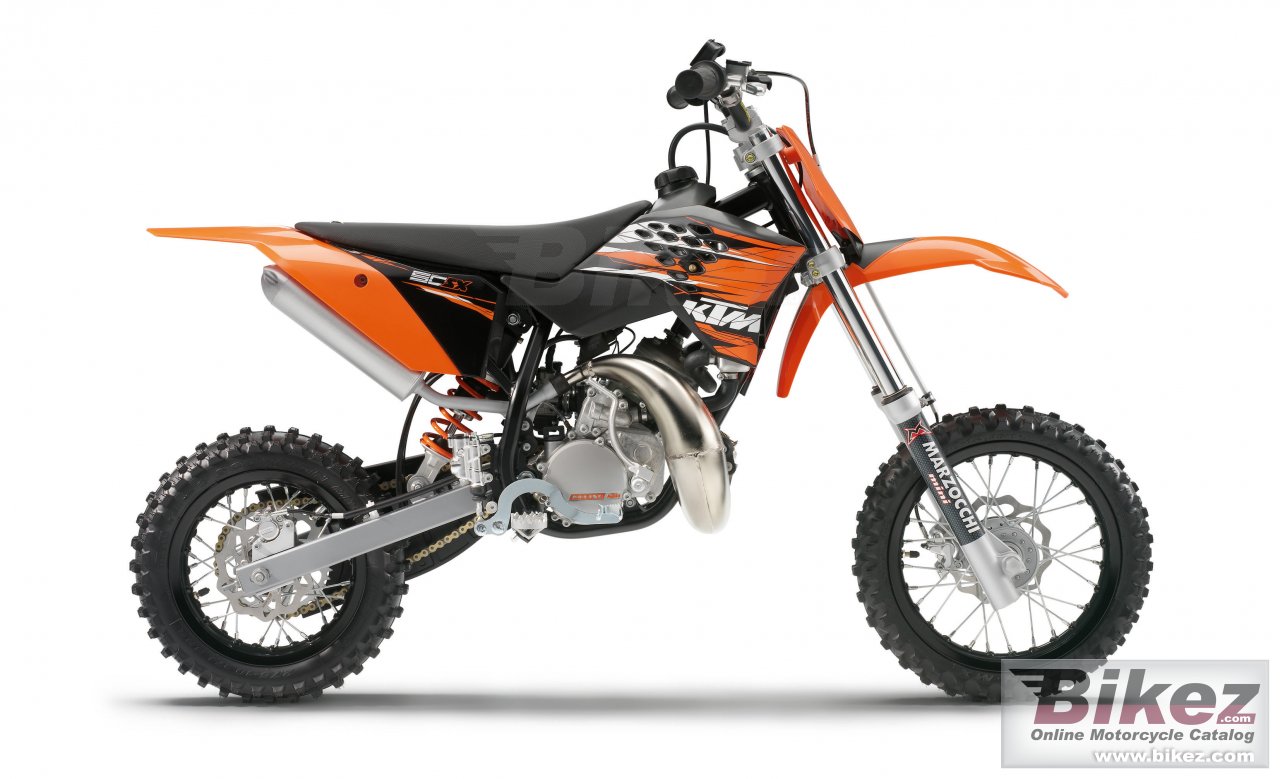Big KTM 50 sx picture and wallpaper from Bikez.com
